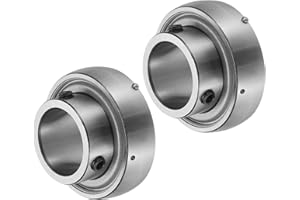uxcell SB205-16 Insert Bearing 1" Bore, Spherical Insert Bearing Chrome Steel (GCR15) for Agricultural Machinery Replaces