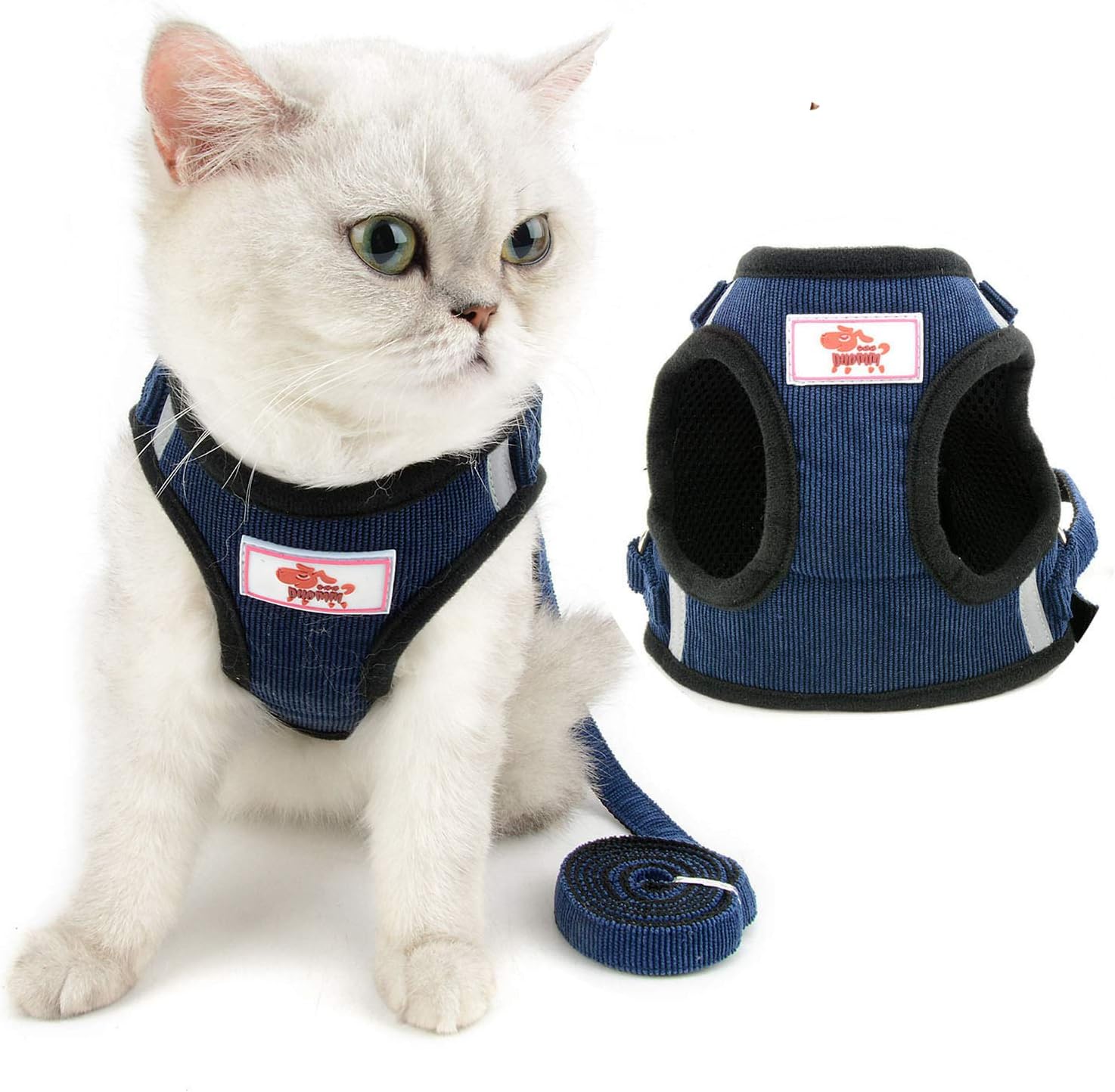 Harnais Veste Zunea Harnais Et Laisse Pour Chien Petite Taille Et Chat Anti Traction Coton Doux Rembourre Plaid Veste Avec Nœud Anti Evasion Pour Chaton Chihuahua Gris Xs Animalerie Lemoncitylive Com