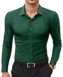 Lion Nardo Stretch Mens Dress Shirts Long Sleeve