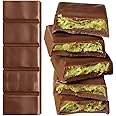 Dubai Chocolate Bar Kunafa Pistachio Bar- 27gr , Perfect for Gifting, Fresh Daily Production Dubai Chocolate with Shredded Phyllo Dough Gift for Festival Celebration, Birthday, Family, Friends & Corporate Office
