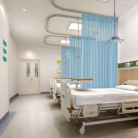 Twopages 15ft Wide X 8ft Tall Medical Curtains Privacy Hospital