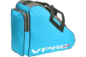 VPRO Ice & Inline Skate Bag - Roller Skate Bag with Adjustable Shoulder Strap and Top Handle for Kids and Adults