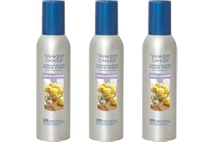 Yankee Candle Concentrated Air Freshener Room Spray, Odor Eliminator for Home, Bathroom, Lemon Lavender, 1.5 Oz (Pack of 3)