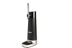 FIZZICS - DraftPour Beer Dispenser - Converts Any Can or Bottle Into a Nitro-Style Draft, Gift for Men and Beer Enthusiast, Beer Tap Draft Machine - Carbon