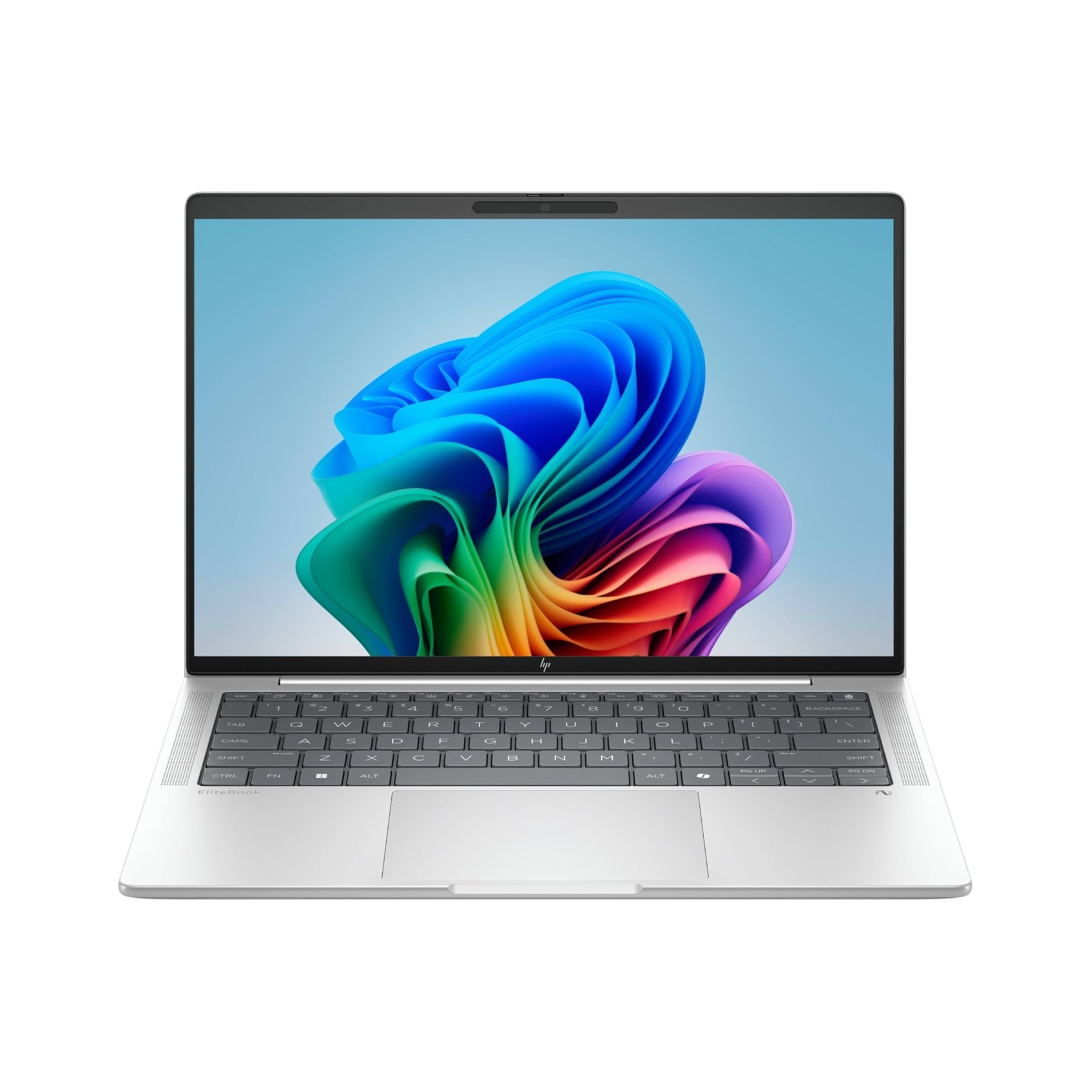 HP EliteBook X G1i, Copilot+ PC, Intel Core Ultra 7 258V, Intel Evo Edition, AI PC, 32GB RAM, 1TB SSD, Display 14” 2,5K, 120Hz, Antiriflesso, 3 anni Wolf Security Inclusi, Windows 11 Pro, Silver, 14"