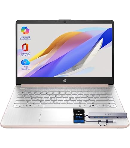 Amazon.com: HP 14” Laptop Ultra-Portable Computer 2026 Student