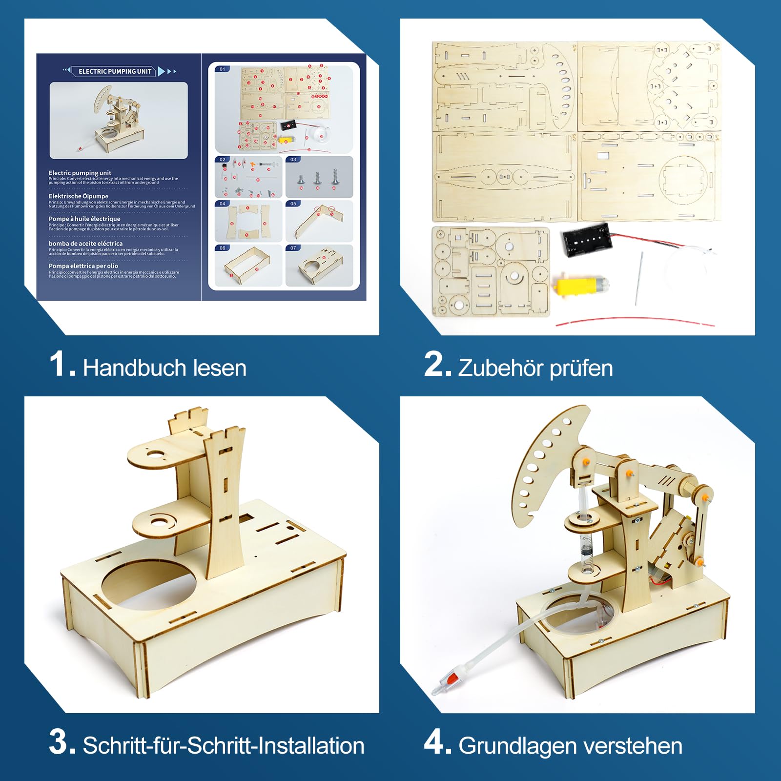 Experimente für Kinder ab 8 9 10 11 12 13 14, Elektronik Baukasten, Experimentierkasten, Elektro Baukasten für Kind, Holz Bausatz Kinder Spielzeug Geschenke ab 8 9 10 11 12 13 14 Jahre Jungen 5
