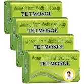 VEBAGA Tetmosol Monosulfiram Medicated Soap (Pack of 4)
