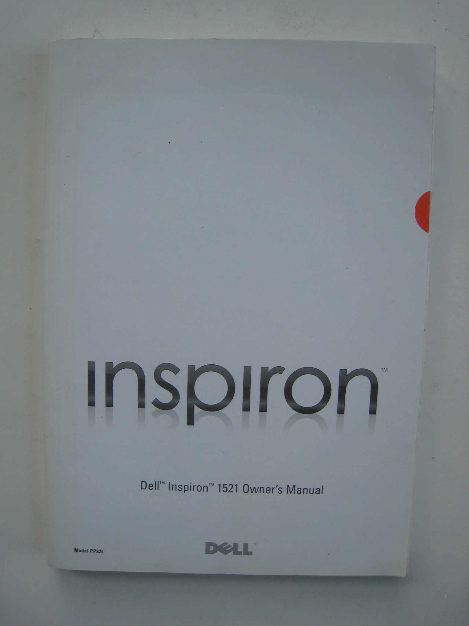 Dell Inspiron 1521 Owner's Manual: Amazon.com: Books