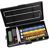 Sharpening System-Finishing | Controlled-angle design, Ultra-fine and hyper-fine hones, Leather strop