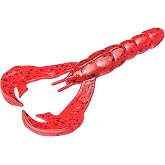 Strike King Rage Craw Fishing Lure, Soft Plastic Craw