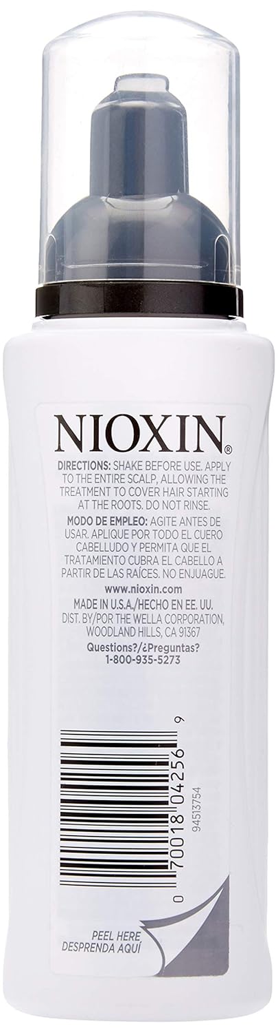 Nioxin Scalp and Hair Leave,In Treatment System 4 for Color Treated Hair with Progressed Thinning, 3.4 Fl Oz: Premium Beauty