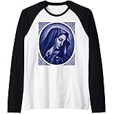 Mater Dolorosa Our Lady of Sorrows Mother Mary Catholic Raglan Baseball Tee