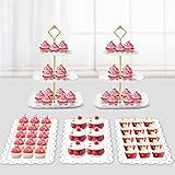 PinCute 5 Pcs Dessert Table Display Set - 2 X