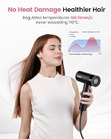 Dekuri Pro Hair Dryer 110,000 RPM Brushless Motor Ionic Care Diffuser view 4