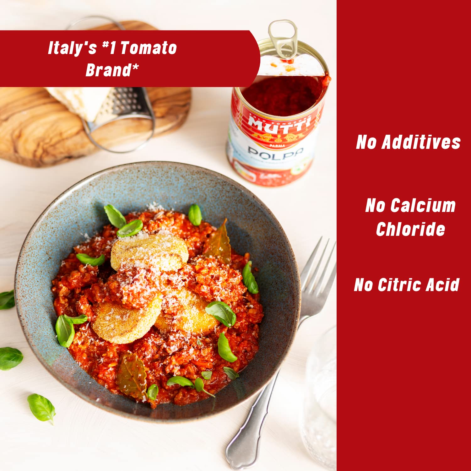 Mutti Crushed Tomatoes (Polpa), 28 oz. 6 Pack Italy’s 1 Brand of