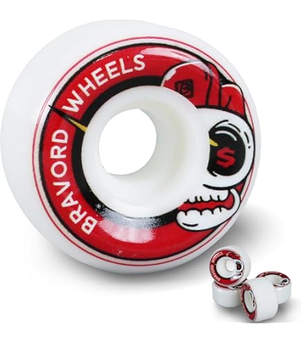 Amazon.com : GXBHSP 4 Pack of 52mm 54mm Skateboard Wheels 100A