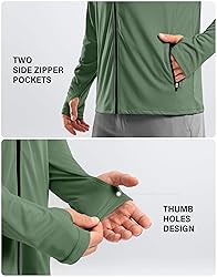 G Gradual Men's UPF 50+ Sun Protection Hoodie