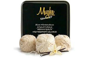 Mughe Gourmet Turkish Cotton Candy Pismaniye Sweet (12 Fluffs) - Special Halva Candy Gift Box - Confectionery Pishmaniye - Tr