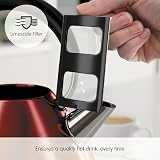 Morphy Richards 100133 Venture Pyramid Kettle Red 1.5L 3kW Rapid Boil view 5
