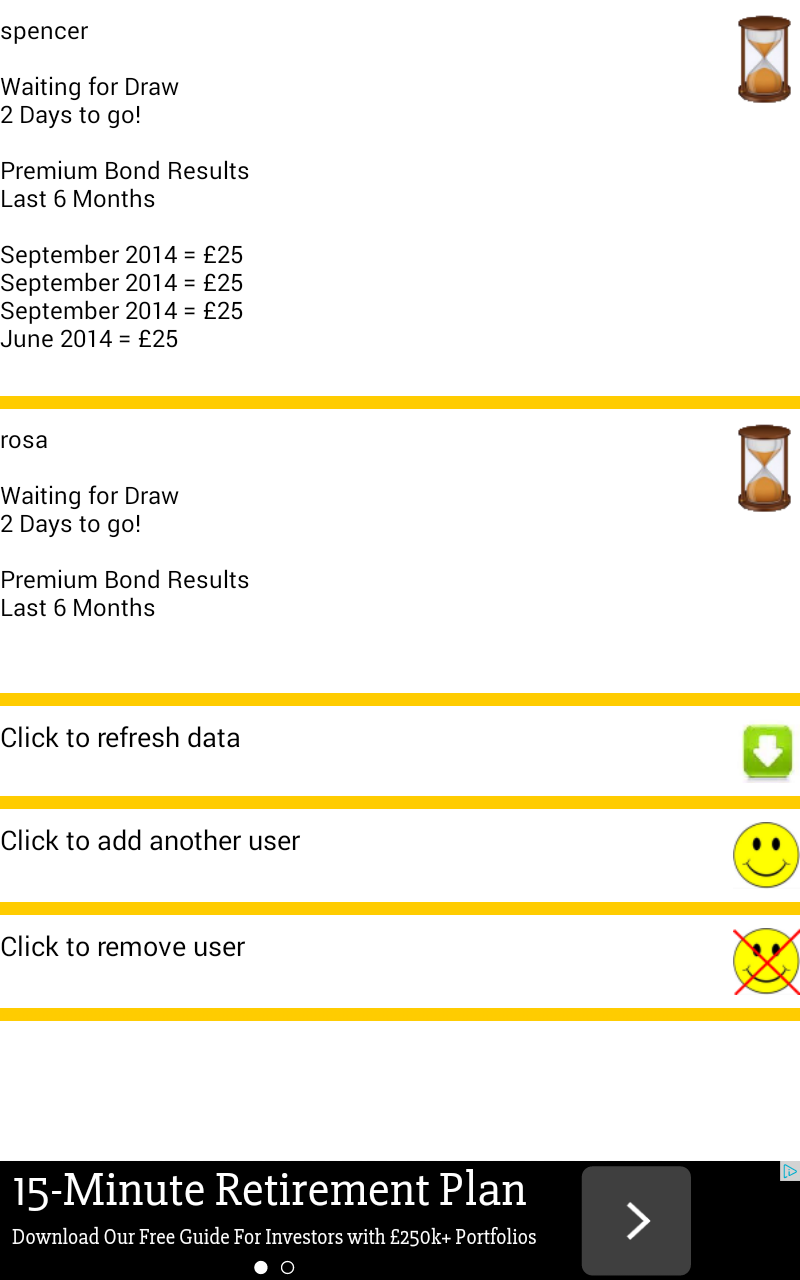Premium Bonds Appstore for Android