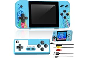 Handheld Game Console with 800 Classical FC Games 3.5 inch Color Screen 1200mAh Rechargeable Battery Support for Connecting TV and Two Players Coniengk Portable Retro Video Game Gift for Kids