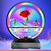 Valentines day Decorations Lights with Bluetooth Speaker RGB Color Changing Table Ambient Plant Growth Lights Gifts for Her Women Him Kids Home Office Mothers Valentine's Day Decor(Plant Not Included)