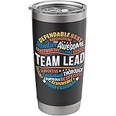Team Lead Gifts Funny Appreciation Boss Supervisor Stainless Steel Insulated Tumbler