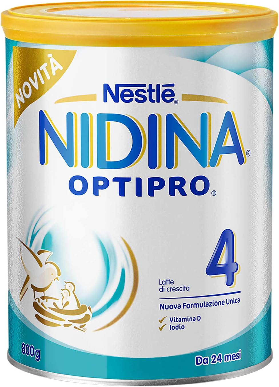 Nestlé Nidina Optipro 2 Latte In Polvere 800g - Per Lattanti Da 6 Mesi, Con Fermenti L.Reuteri - Foto 5
