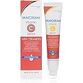 Vanicream Vitamin C Serum, 1.2 Fl Oz, Formulated without Common Irritants for Sensitive Skin, Milky and Lightweight Brightening Serum, Hydrates & Boosts Glow, Dermatologist-Tested