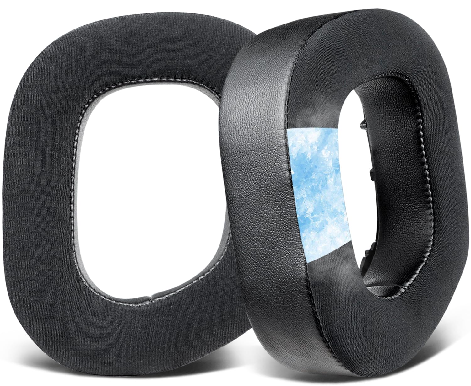 SOULWIT Cooling-Gel Earpads Replacement for Corsair HS80 MAX/HS 80 RGB USB Wired/Wireless Gaming Headsets, Ear Pads Cushions with High-Density Noise Isolation Foam - Black