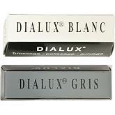 Dialux Metal Polishing Compound White and Grey 4oz 1/4b