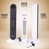 Belaco 2000W PTC Ceramic Tower Heater with Remote, Digital Display view 7