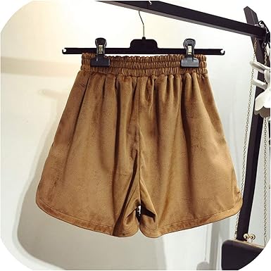 gold high waisted shorts