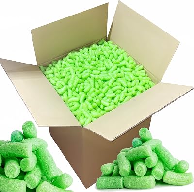 STORM TRADING GROUP 5 Cu Ft Green EcoFlo Biodegradable Packing Peanuts Void Fill