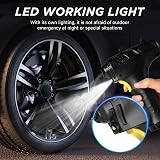 Skeufy Cordless Tyre Inflator Air Compressor 12V USB Rechargeable Battery view 5