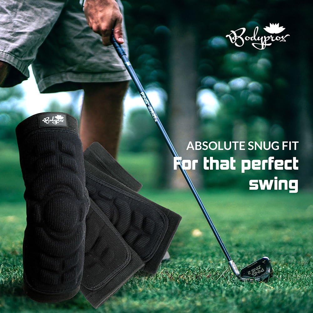Bodyprox Elbow Protection Pads 1 Pair, Elbow Guard Sleeve : Sports & Outdoors