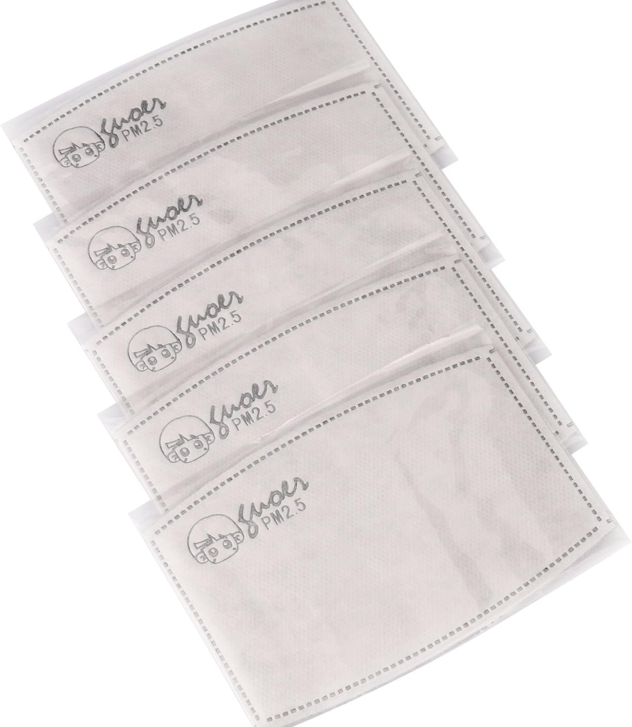 Guoer Mask Replacement Filters 5 Pack/10 (Filter)