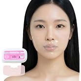 LOLOSKINNY Hydrogel Smile Line Patches - Lip Wrinkle Pads for Daily Korean Skin Care Routine - Anti-Aging Face Firming Mask with 6 Botanical Oils &amp; Niacinamide - Nasolabial Fold Care (30 Sheets)