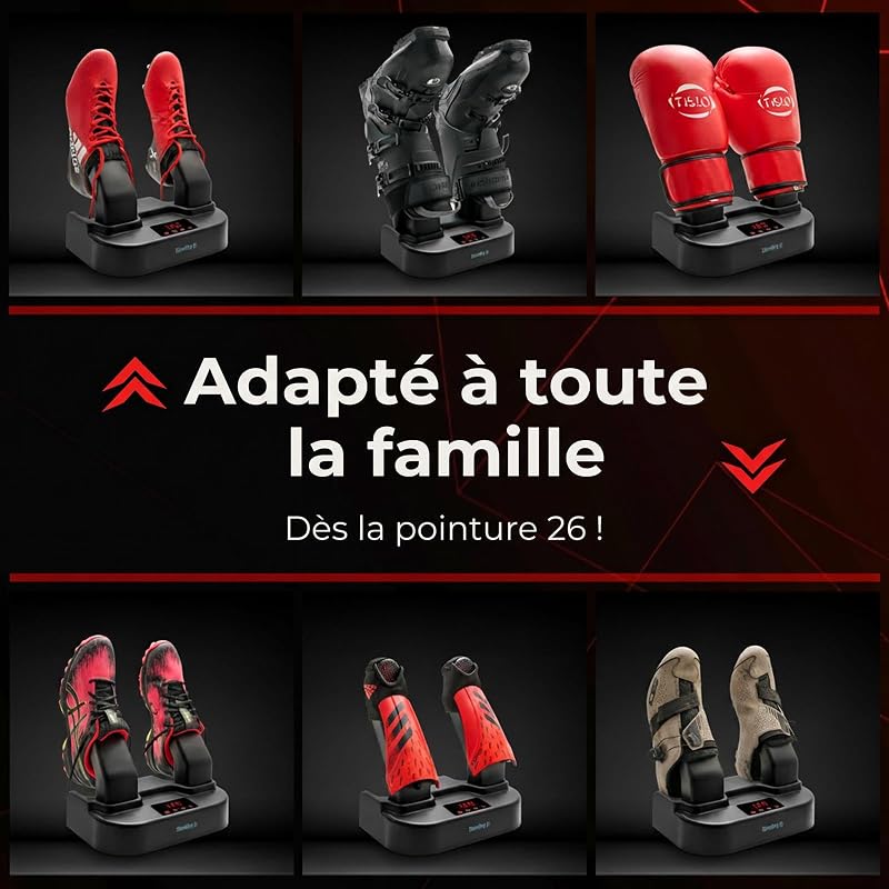 Sèche-Chaussures Électrique, Bottes & Gants, Famille, 100W — photo 7 sur 8