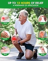 MQUPIN Knee Pain Relief Patch 84 Pcs Herbal Wormwood 10x13.3cm view 4