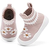 Engtoy Baby Shoes & Socks - Non-Slip Breathable Slippers with Soft Rubber Sole - Baby Boys & Girls Slip On Sneakers