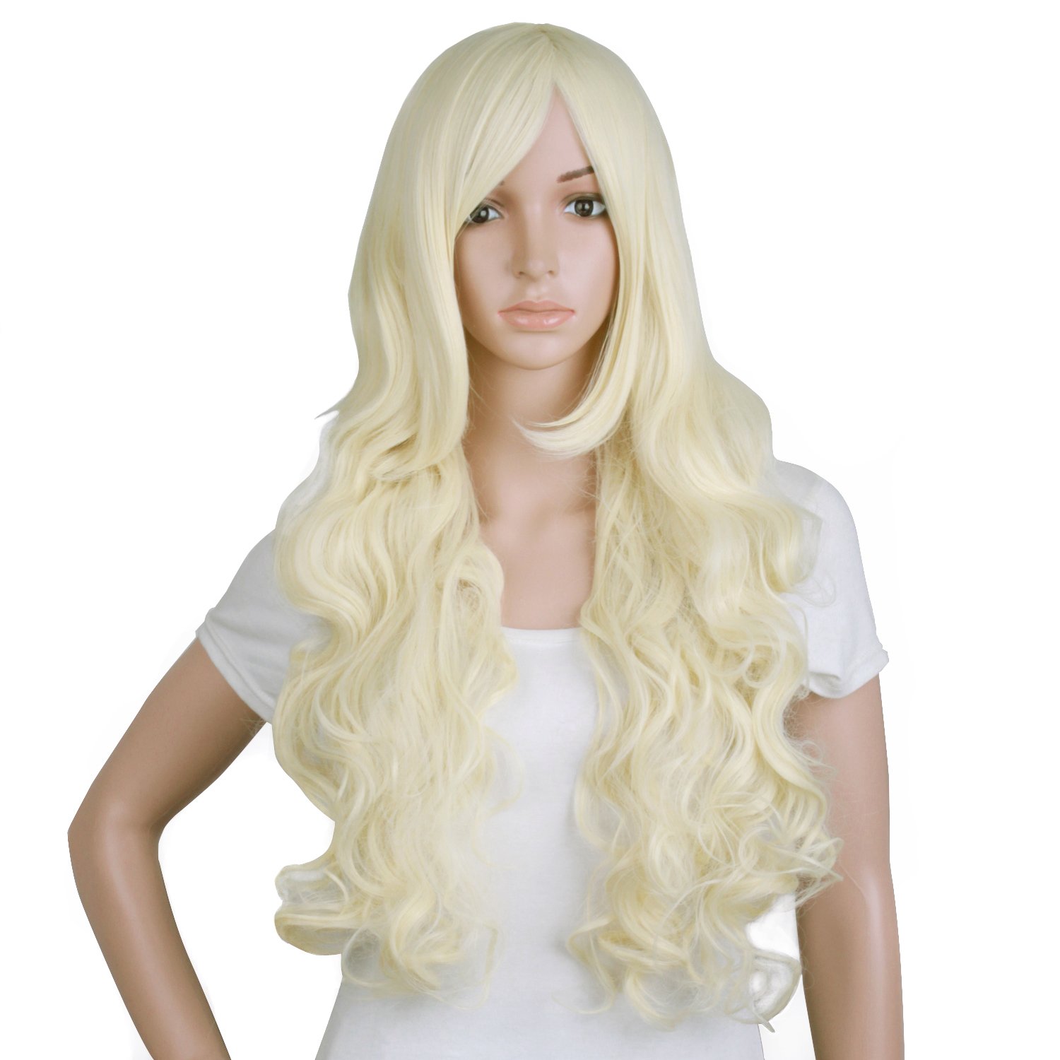 Mapofbeauty 32 Inch Fashion Long Big Spiral Curl Cosplay Wig
