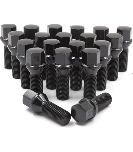 Set 20 Mercedes Chrome Lug bolts lugs for Bundt Rims Wheels 108 116 123