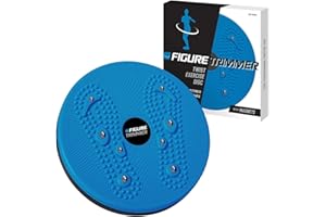 Figure Trimmer Core Abs Twister Board - Waist Sculptor Twister Board for Core & Ab Exercise - Waist Twisting Disc, Dizzy Disc Twist Board for Slimming Workout with 8 Magnets Reflexology