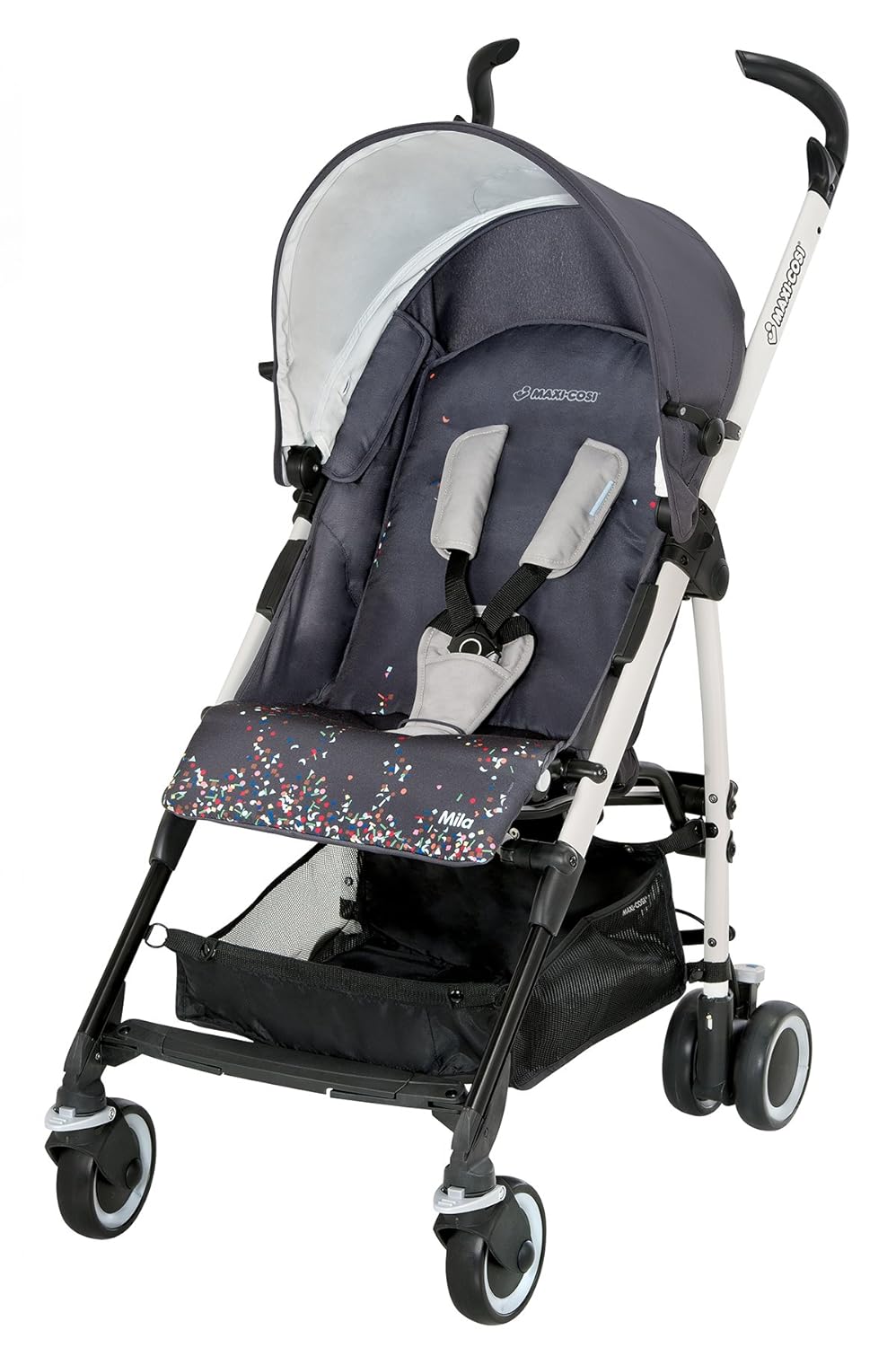 MaxiCosi 13095317 Mila Buggy und Travelsystem mit komfortabler