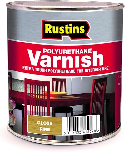 Rustins Polyurethane Varnish Pine Gloss 250ml