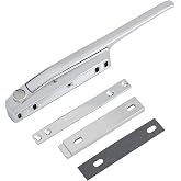 Kason 0171 Series Magnetic Latch, Straight Die-cast Handle, Polished Chrome, Standard Magnet, 10171000004