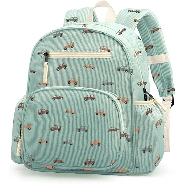 Atgark Corduroy Toddler Backpack For Girls 2-5, Preschool Kindergarten Backpack - View #7