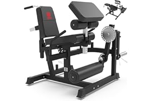 HVO Leg Extension and Curl Machine - Leg Extension Machines for Home Gym Leg Hamstring Workout and Quadriceps Exercises Equip